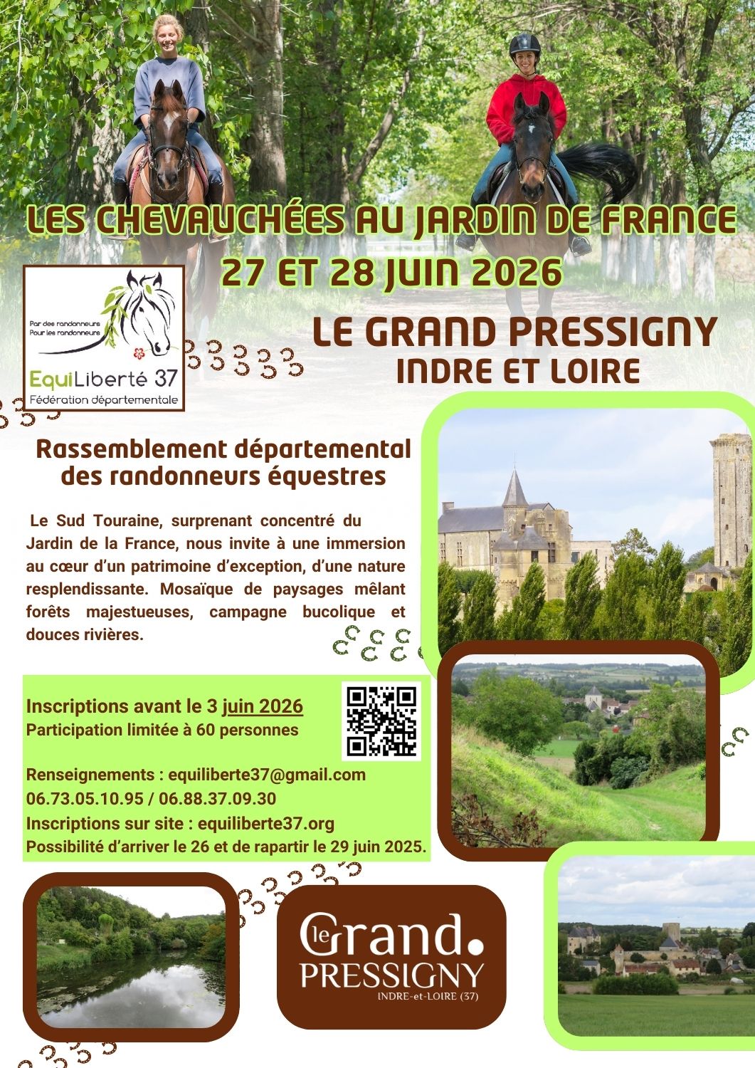 Affiche chevauchees 2026 3