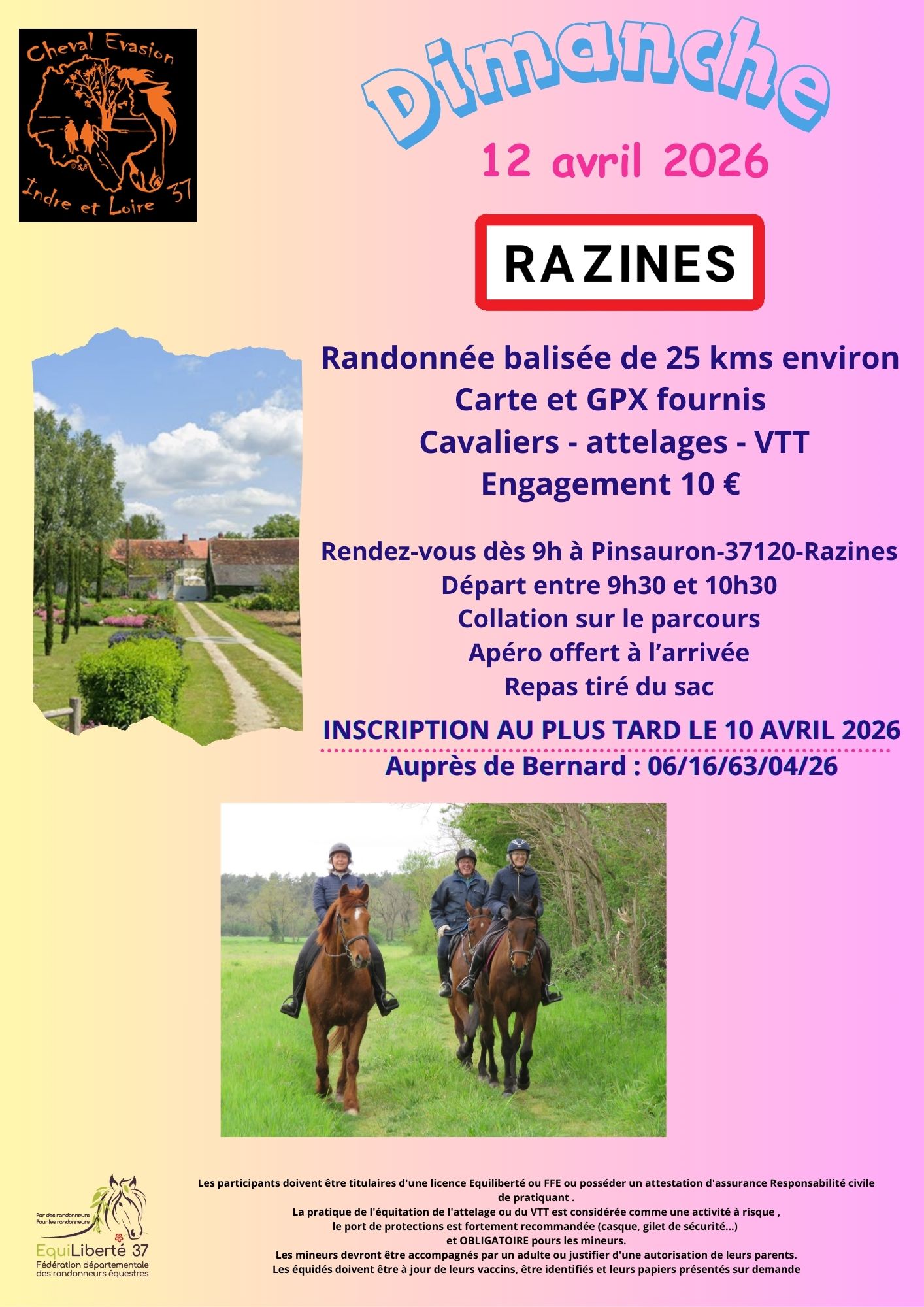Randonnée razines 2026